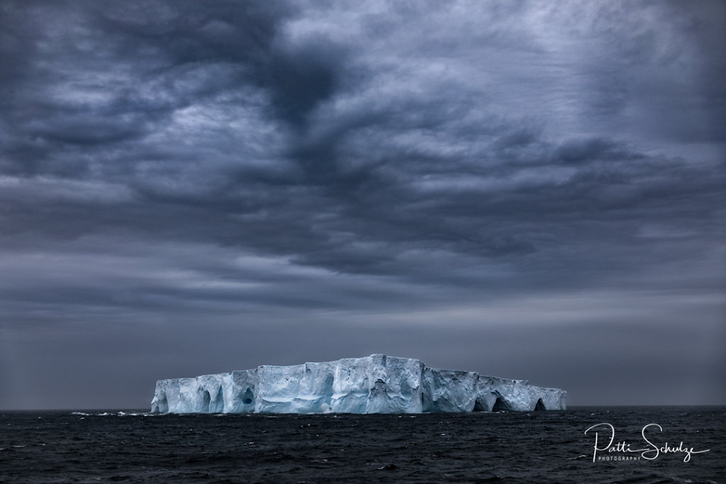 Iceberg and Clouds